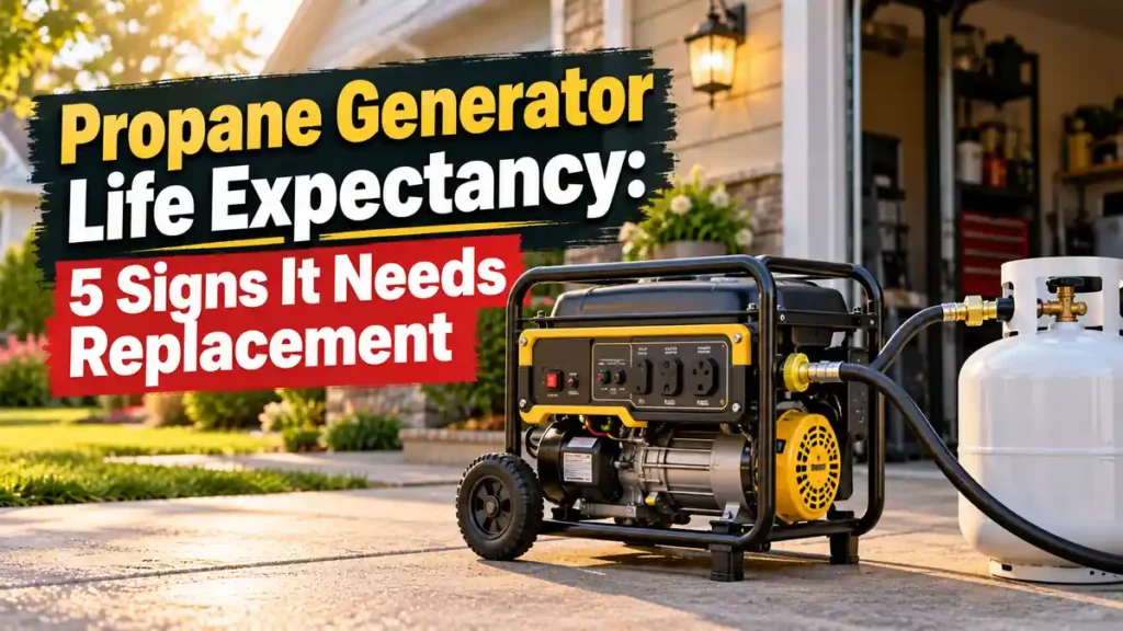 Propane Generator Life Expectancy 5 Signs It Needs Replacement