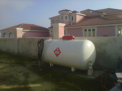Vaporization rate of 500 gallon propane tank
