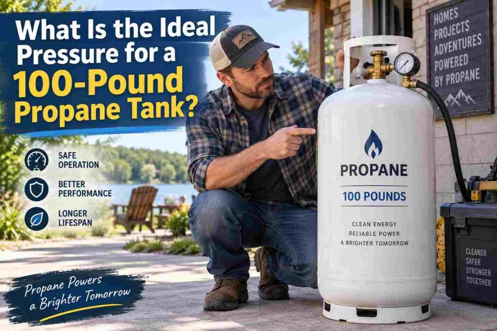 What Is the Ideal Pressure for a 100-Pound Propane Tank?