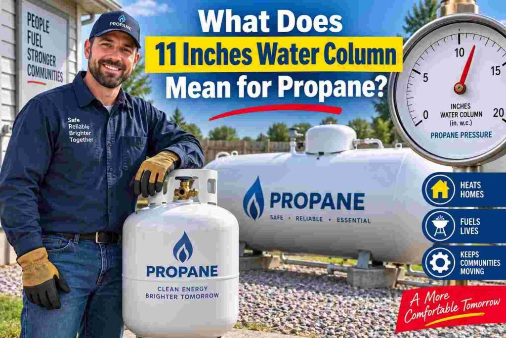What Does 11 Inches Water Column Mean for Propane?