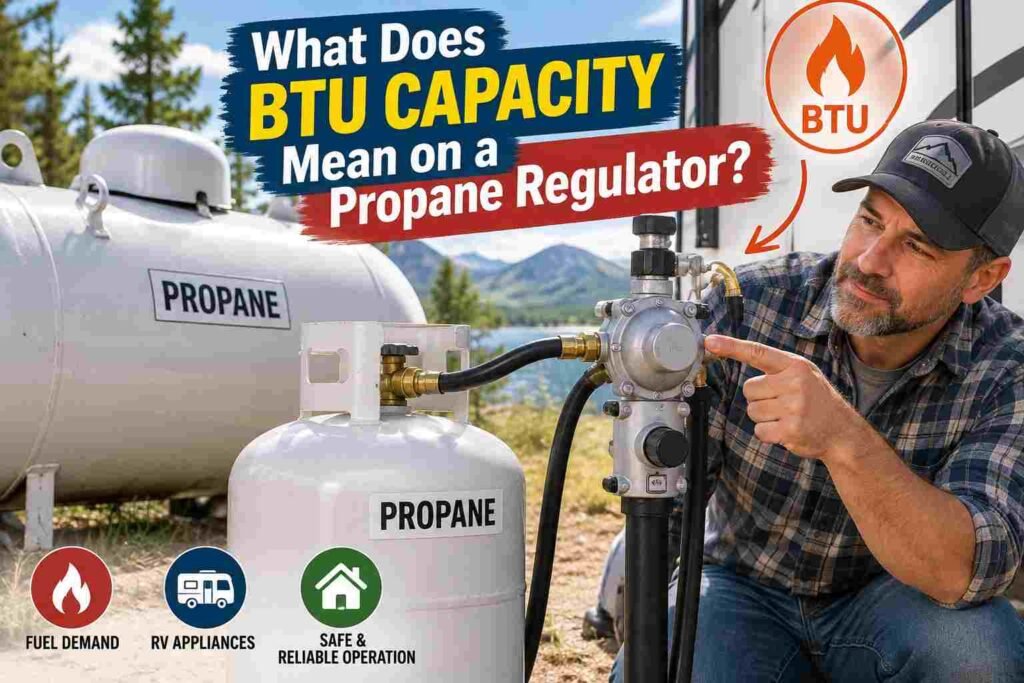What Does BTU Capacity Mean on a Propane Regulator?