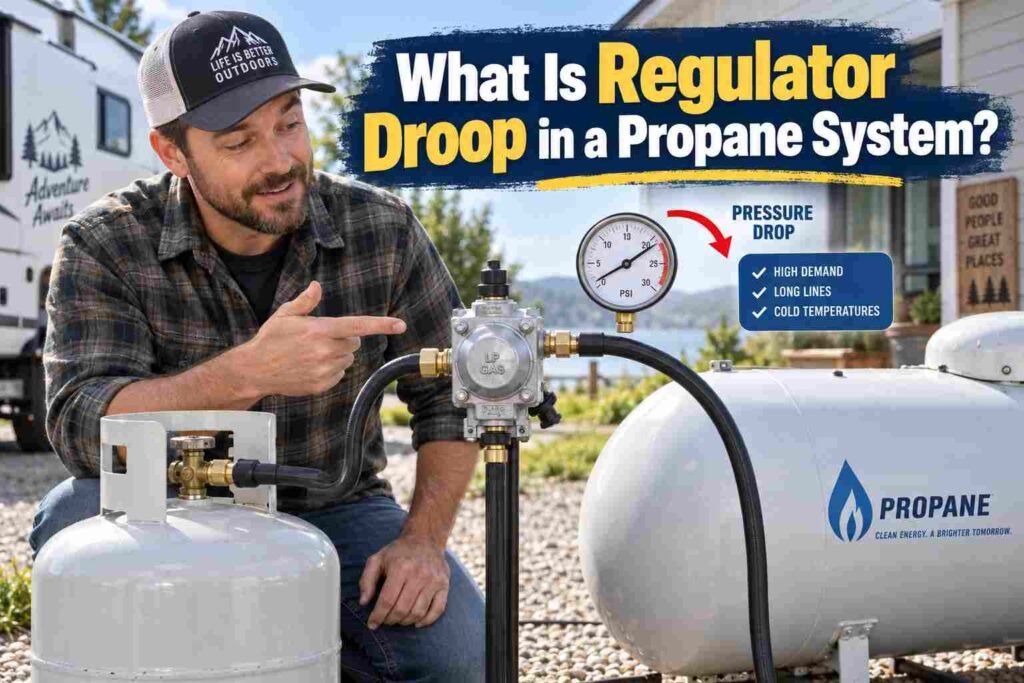 What Is Regulator Droop in a Propane System?
