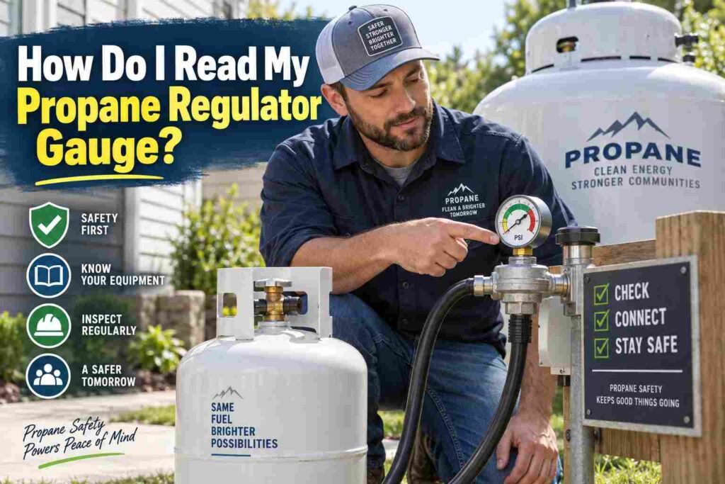 How Do I Read My Propane Regulator Gauge?