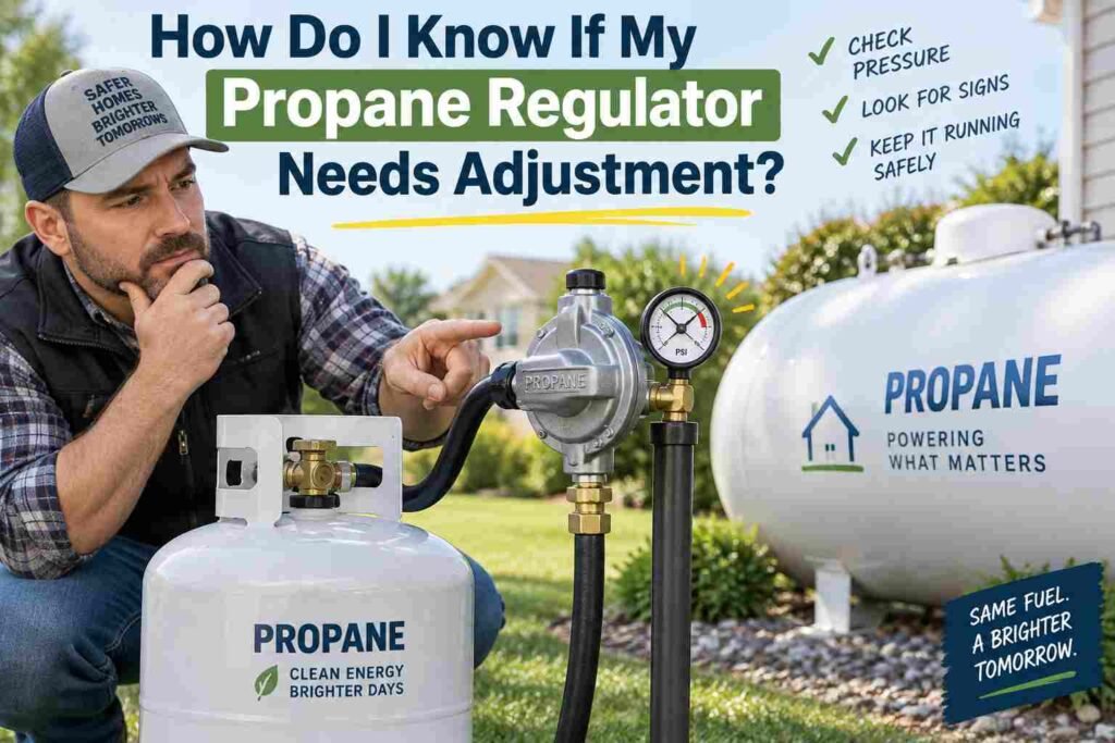 How Do I Know If My Propane Regulator Needs Adjustment?
