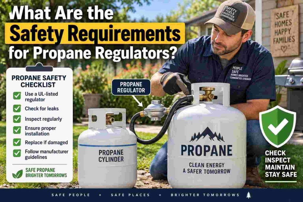 What Are the Safety Requirements for Propane Regulators?