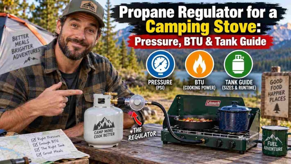 Propane Regulator for a Camping Stove: Pressure, BTU & Tank Guide