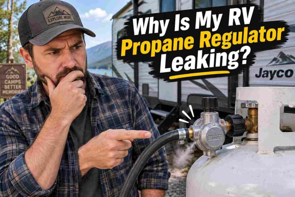 Why Is My RV Propane Regulator Leaking?