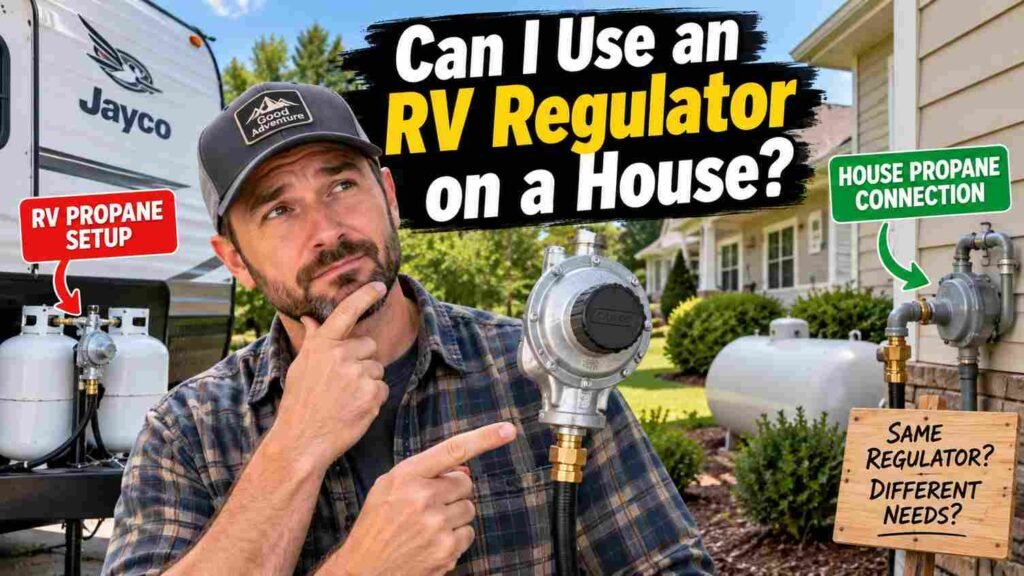 Can I Use an RV Regulator on a House?