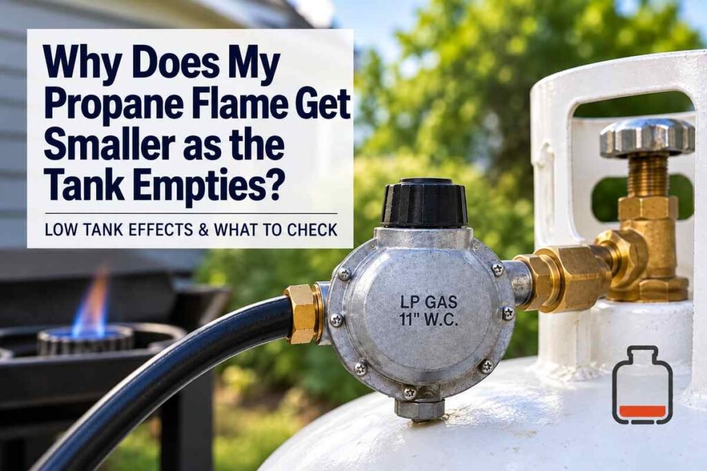 Why Does My Propane Flame Get Smaller as the Tank Empties?