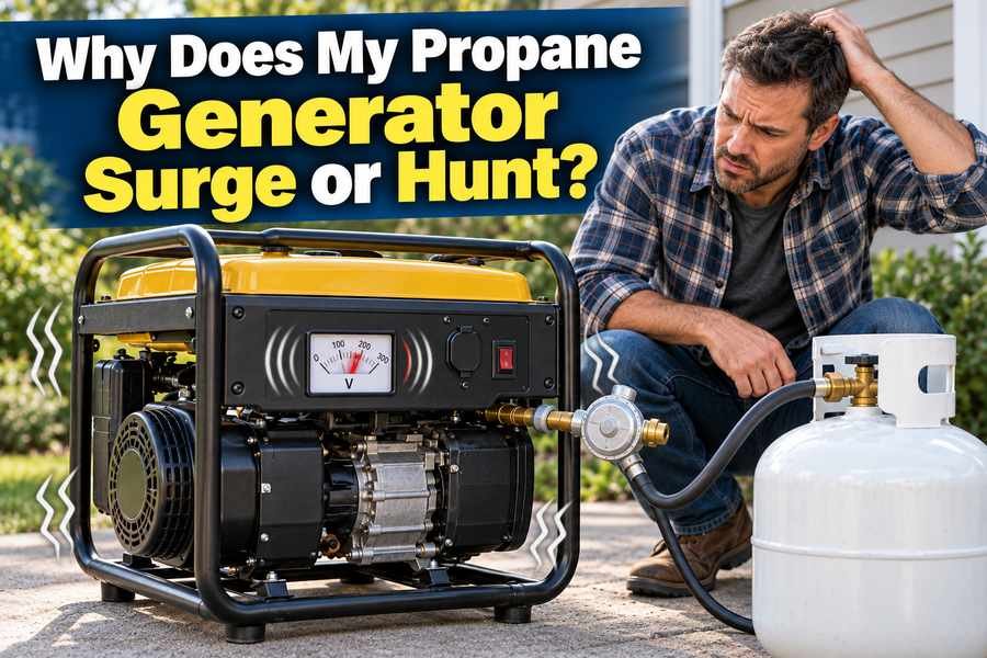 Why Does My Propane Generator Surge or Hunt?