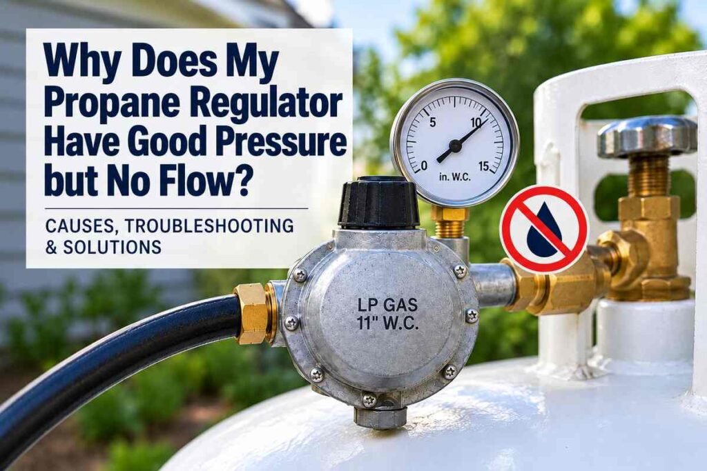 Why Does My Propane Regulator Have Good Pressure but No Flow?