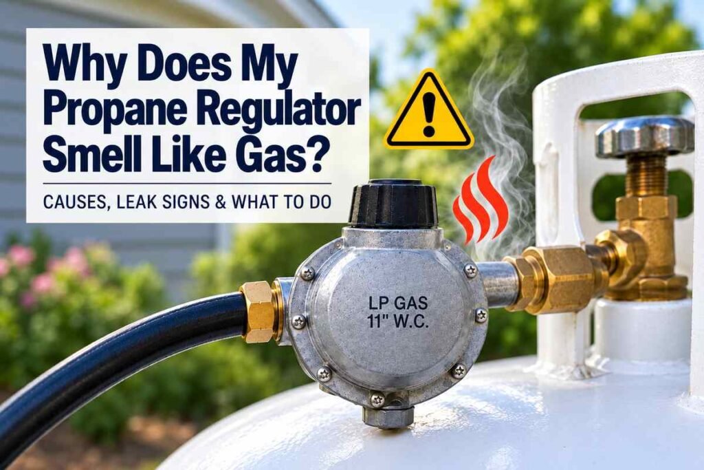 Why Does My Propane Regulator Smell Like Gas?