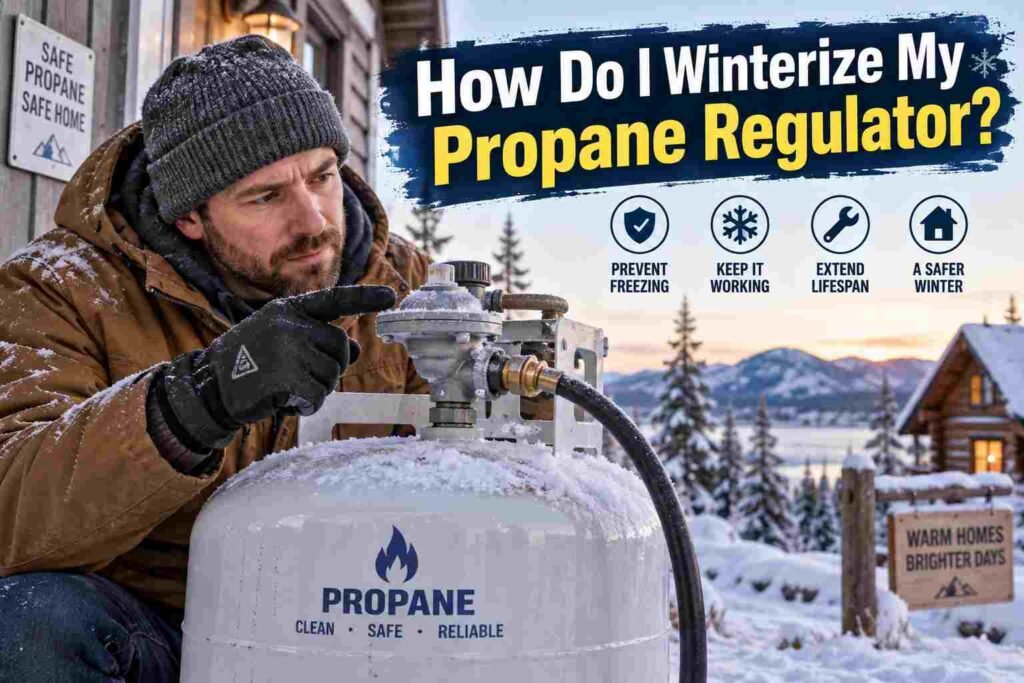 How Do I Winterize My Propane Regulator?