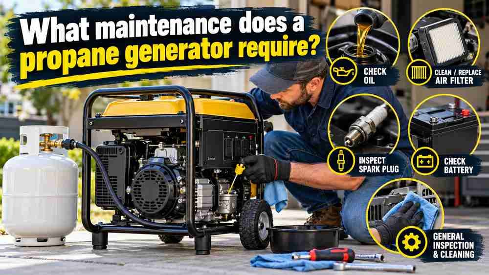 What Maintenance Does a Propane Generator Require