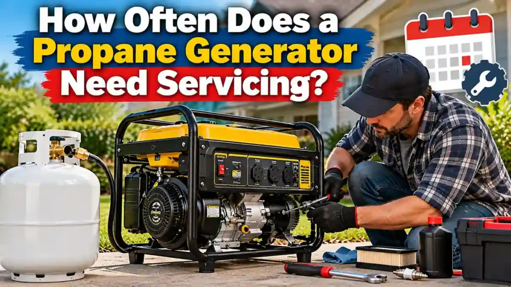 How Often Does a Propane Generator Need Servicing