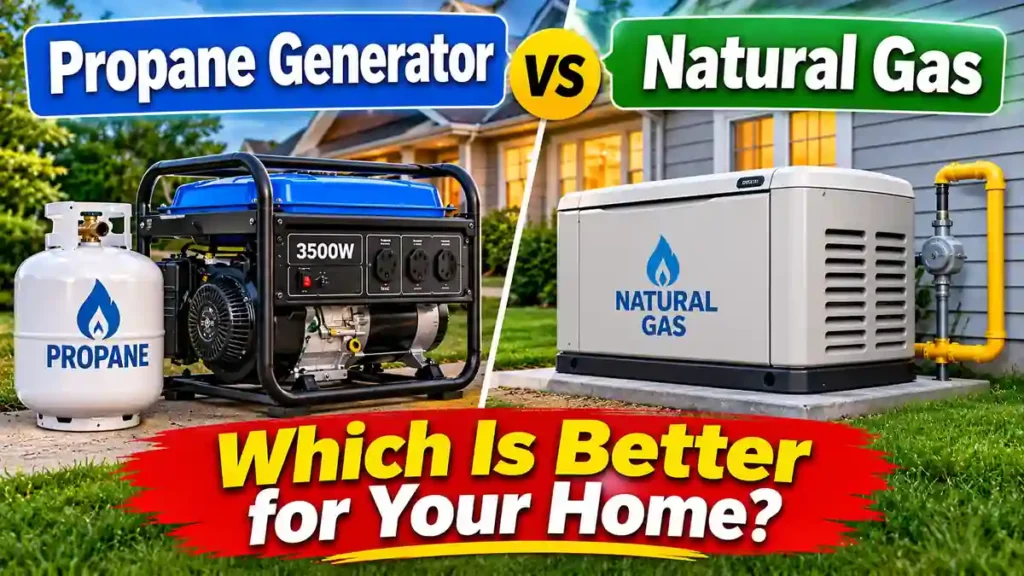 Propane Generator vs Natural Gas: Which Is Better for Your Home?