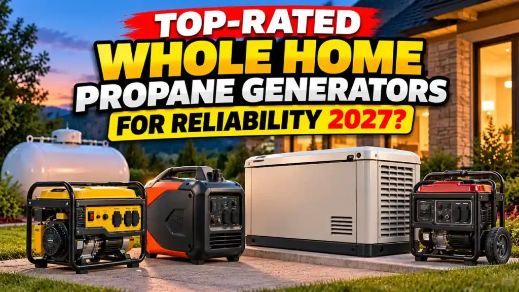 Top-Rated Whole-Home Propane Generators for Reliability